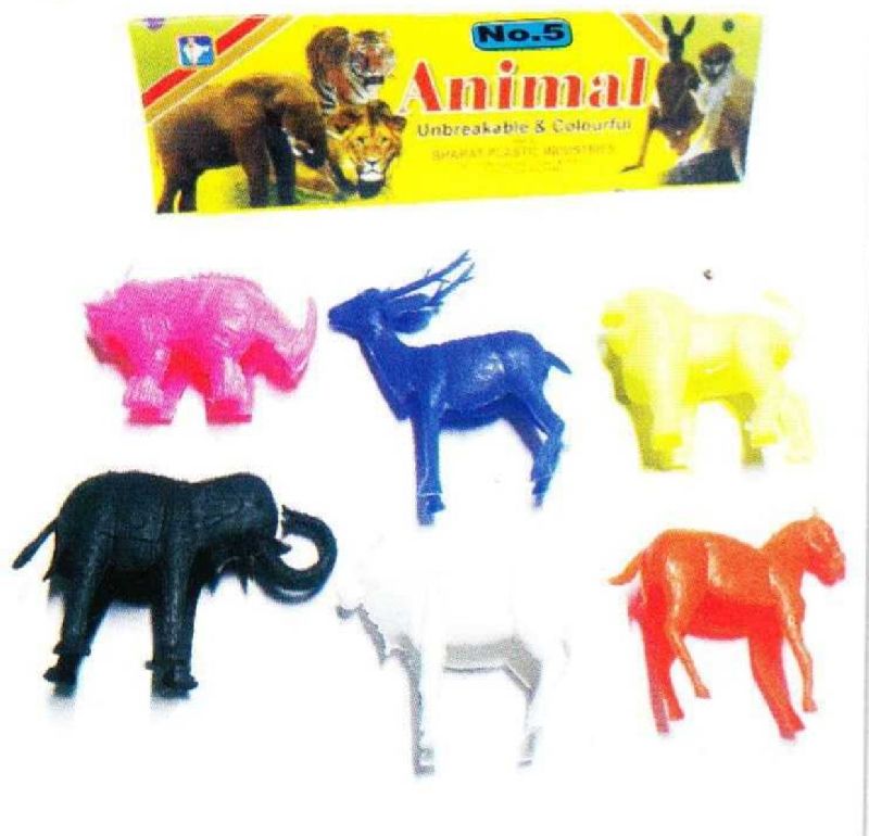 No. 5 Plastic Animal Set