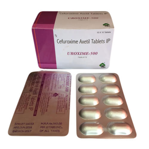 Cefuroxime Axetil 500 mg Tablets