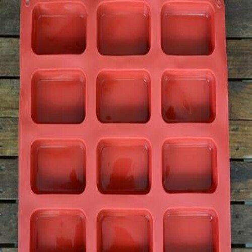 Square Shape Silicone Soap Mould