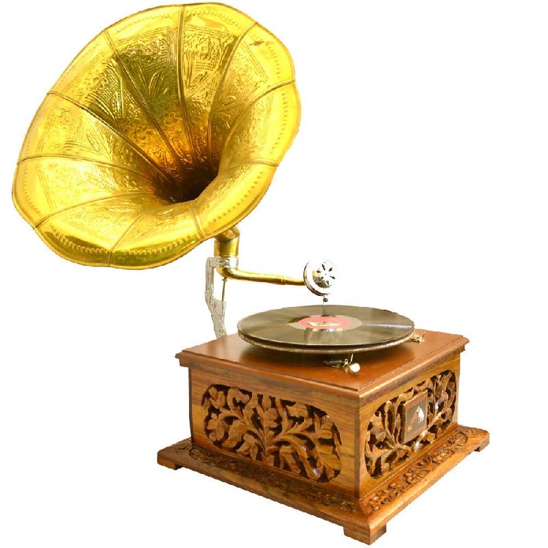 Handcrafted Vintage Gramophone