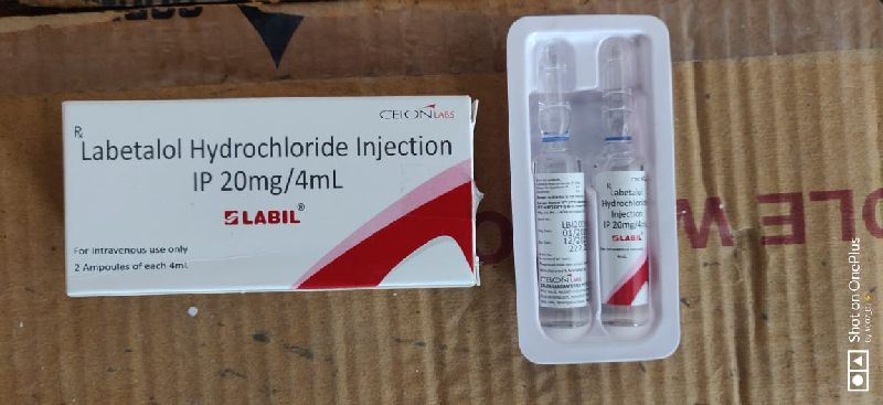 Labetalol Hydrochloride 5 mg/mL, 40 mL Multi-Dose Vial (ea)