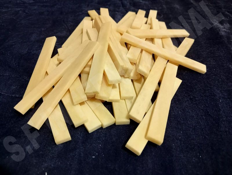 Unbleached Guitar Saddle Blanks