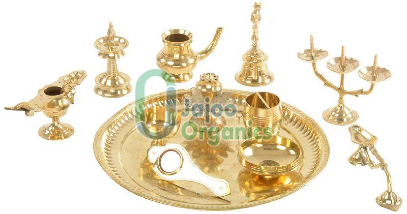 Bronze Pooja Set