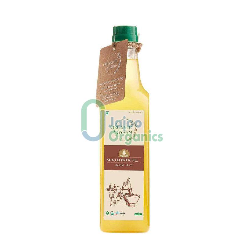 Wooden Cold Pressed Sunflower Oil