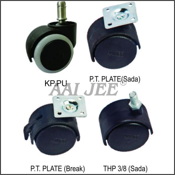 Twin Wheel Castor