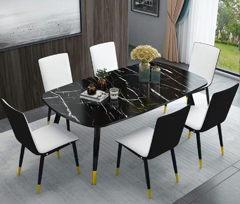 6 Seater Marble Dining Sets
