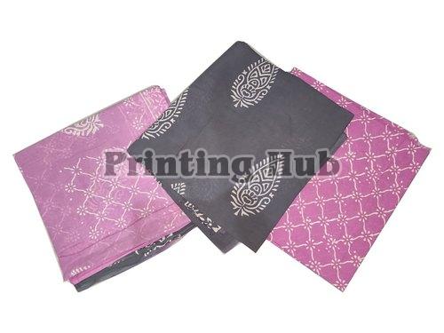 Pink and Dark Gray Unstitched Suit Material