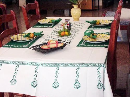 Chikan Embroidered Table Mats