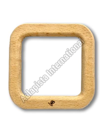 Square Wooden Teether