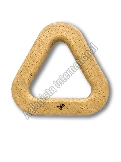 Triangular Wooden Teether