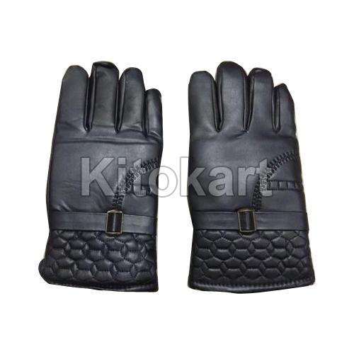 Mens Leather Hand Gloves