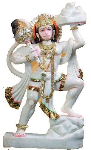 Marble Hanuman ji Statue