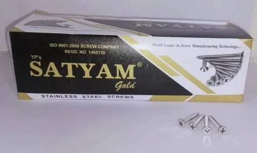 Satyam Stainless Steel Screws