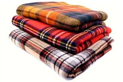 Striped Woolen Blanket