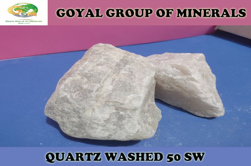 50mm Washed Quartz Snow White Grits