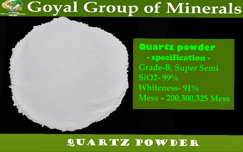 Snow White Quartz Powder