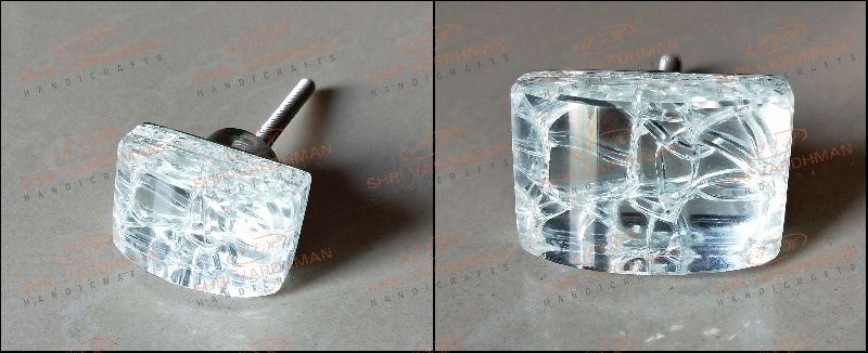 Cracked Glass Knobs