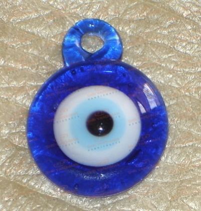 Glass Evil Eye Pendant