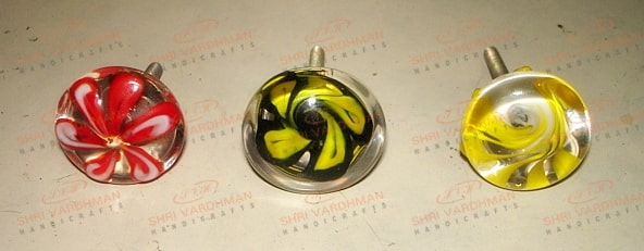 Glass Handcrafted Knobs