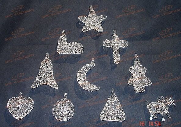 Glass Net Style Pendant
