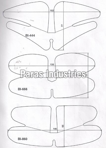 Shirt Packing Collar Butterfly