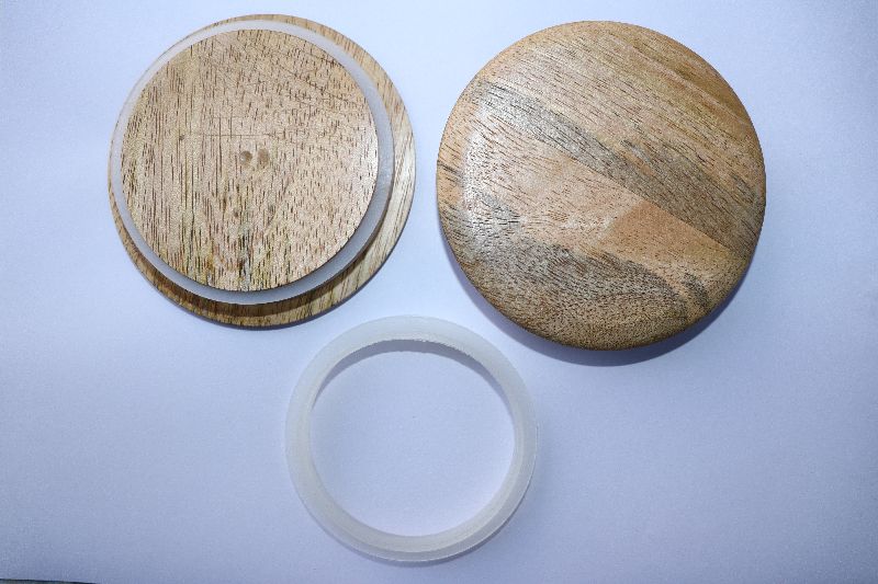 Wooden Lid For Jar