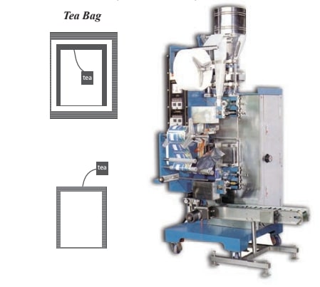 Tea Bag with Outer Envelope Packing Machine