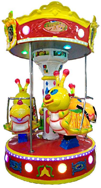3 Player Snail Carousel Kiddie Ride