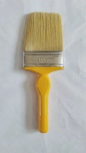 Yellow Wooden Paint Brush
