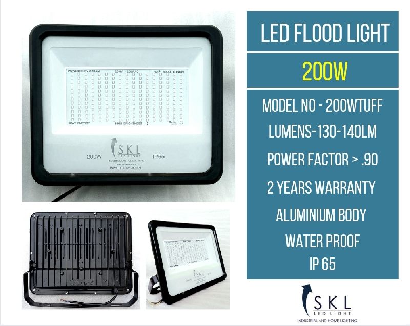 200W LED Flood Light Housing