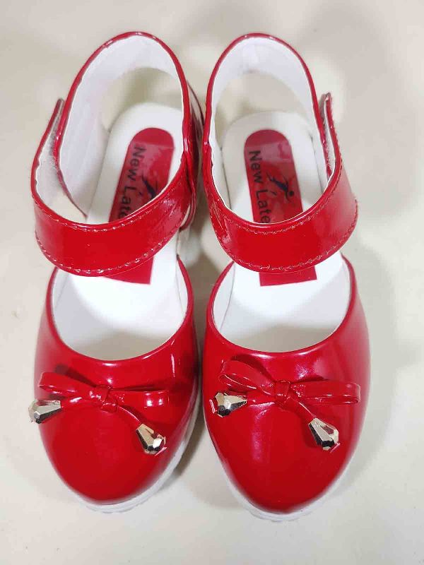 Kids Red Bow Tie Sandals