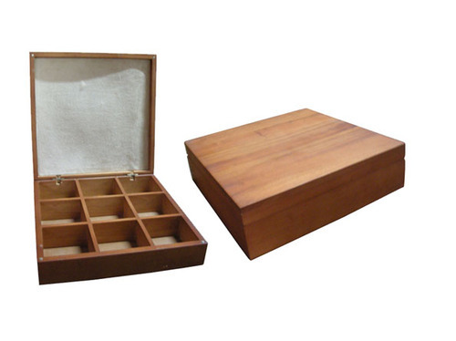 Wooden Tea Sachet Box