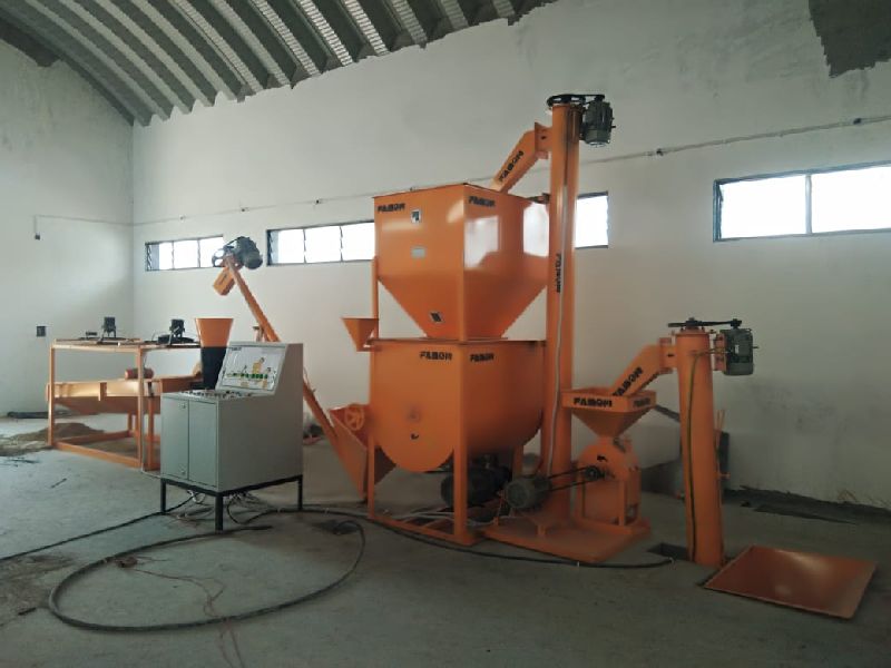 FBCFPL02 Automatic Cattle Feed Pellet Plant