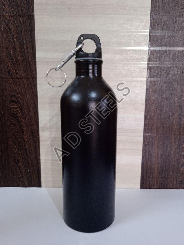 Black Colour Aluminium Sipper Bottle