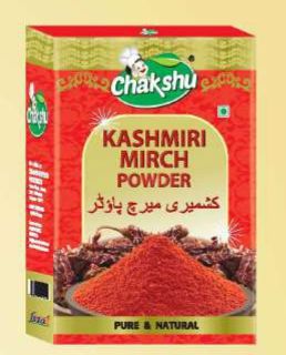 Kashmiri Red Chilli Powder Box