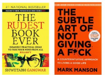 the rudest book ever the subtle art of not giving a combo