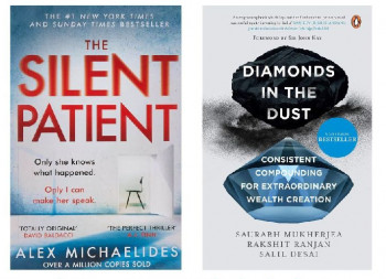The Silent Patient & Diamonds in the Dust Combo Book