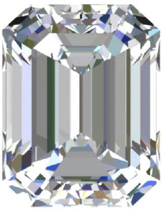 0.25 Carat Emerald Cut Diamond
