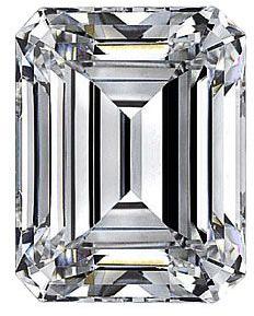 0.70 Carat Emerald Cut Diamond