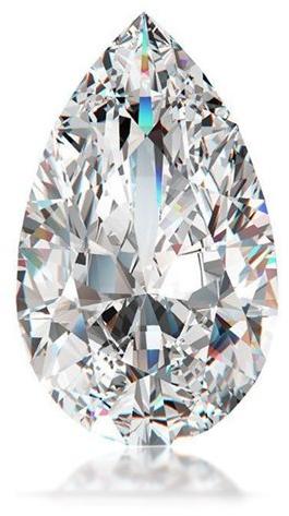 4.00 Carat Pear Shape Diamond