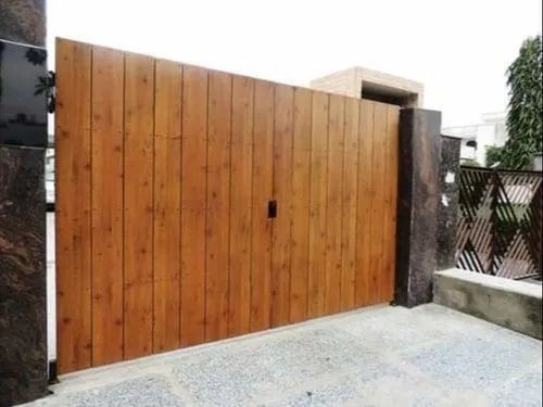 Wooden Swing Main Gate