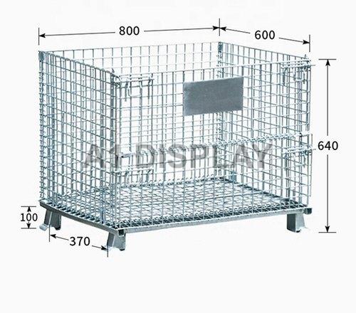 Wire Mesh Pallet Cage