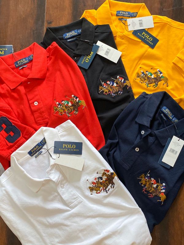 Ralph Lauren Mens Polo Match T-shirts Exporter Supplier in Mumbai India
