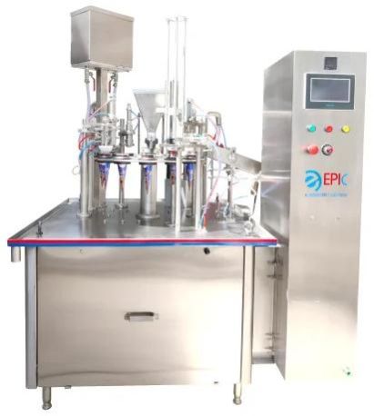 Automatic Ice Cream Cup Cone Filling Machine
