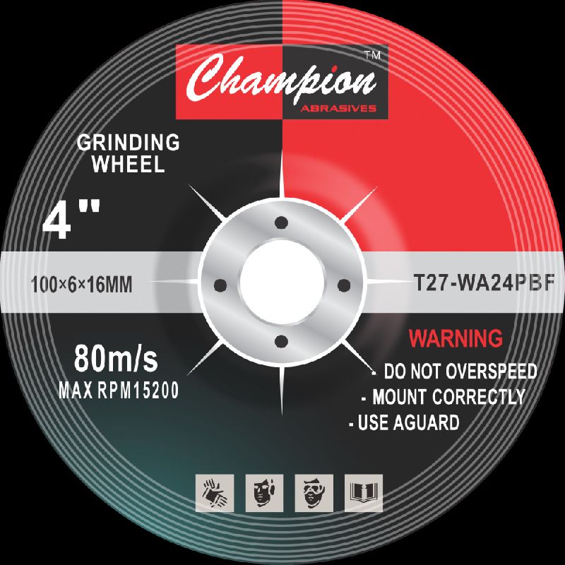 4X6 Green Grinding Wheel