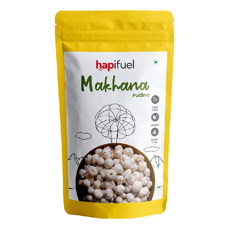 Makhana Popped Lotus Seeds Pudina Mint Flavour