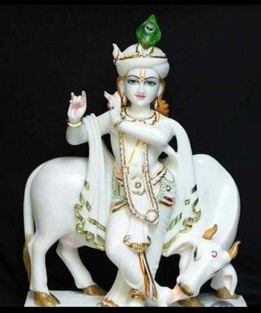 Marble Krishna Statue