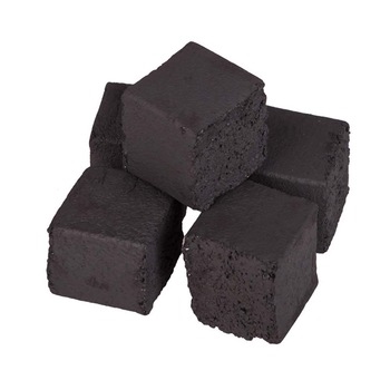 Cube Shape Coconut Shell Charcoal Briquettes
