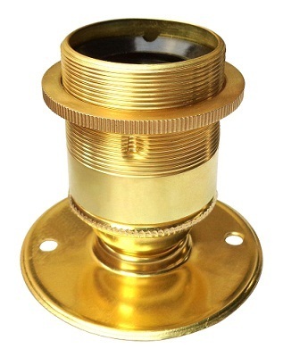 E27 Brass Lamp Holder
