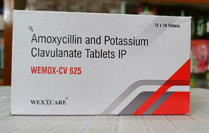 Wemox CV 625mg Tablets